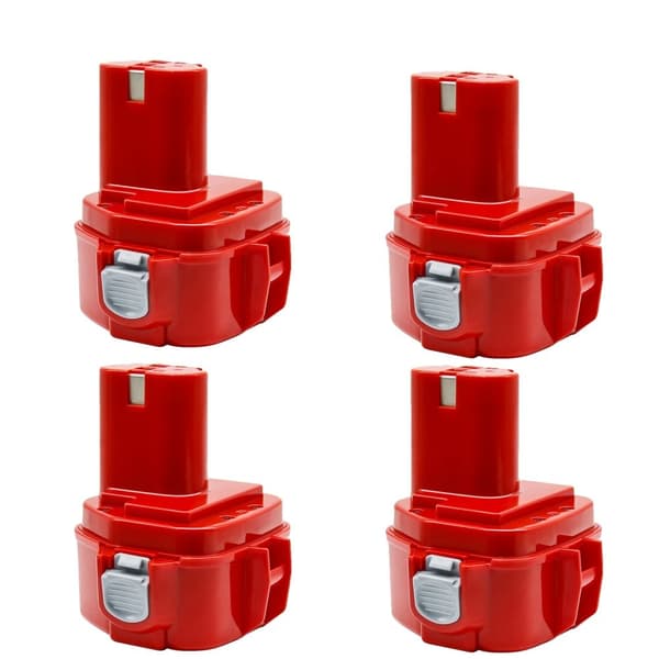 Powtree Ersättningsbatteri, 3,0Ah kapacitet, 4,0Ah kapacitet,4PACK 3.0Ah