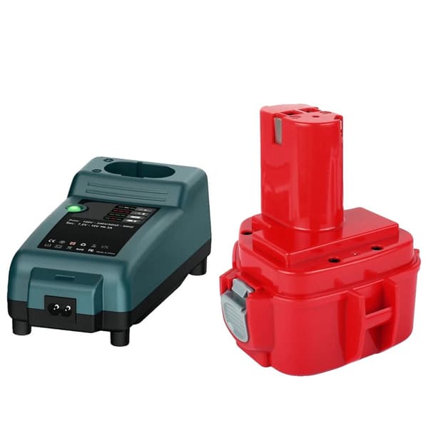 Erstatningsbatteri, 4000mAh kapacitet, Ni-MH type,batteri-oplader