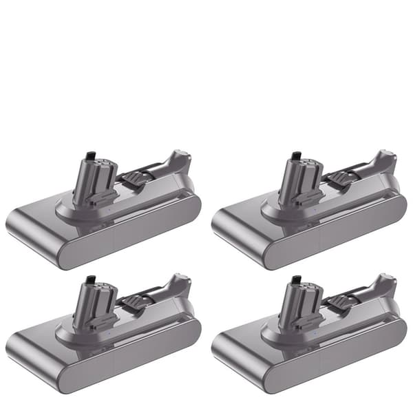 Uppladdningsbart Dammsugarbatteri, 25,2V Spänning, 6000mAh Kapacitet,4Pcs 6000mAh