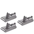 Miniatyrbillede 1 af 2: Erstatningsbatteri til V11-serien, 6000mAh kapacitet, 25,2V spænding,3Pak 6000mAh