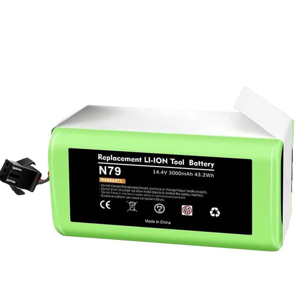 Li-ion akku Ecovacs Deebotille ja Eufy RoboVacille, 14.4V jännite, 3000mAh kapasiteetti,1kappale