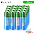 Pikkukuva 2 / 2: PALO 1.5V AA Litiumakku, 3000mWh kapasiteetti, USB-ladattava,16KPL