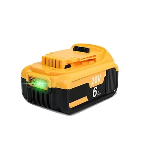 Li-jon Batteribyte, 18V/20V Kompatibilitet, 6000mAh Kapacitet,1ST 6.0AH