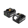Miniatyrbillede 1 af 2: 18V Batteri, 6.0Ah Kapacitet, Ny Erstatning,6.0Ah 2 stykker