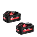Miniatyrbillede 1 af 2: 9000mAh lithium-ion batteri, 18V spænding, overopladningsbeskyttelse,2Pcs Batteri