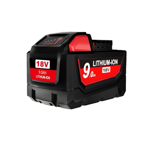 Ersättningslitiumjon, 18V, 9000mAh kapacitet,1Styck 9.0Ah