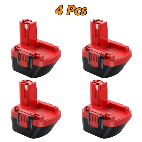 Uppladdningsbart batteri, 3500mAh kapacitet, kompatibelt med Bosch-modeller,4Pack 3500mAh