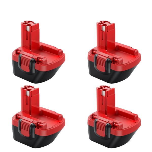 Uppladdningsbart batteri, 3500mAh kapacitet, kompatibelt med Bosch-modeller,4Pack 3500mAh