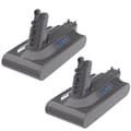 Miniatyrbillede 1 af 2: Powtree V10 Erstatningsbatteri, 6000mAh Kapacitet, Smart Beskyttelse,2PACK 6.0Ah Batteri