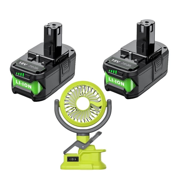 Batteri för Ryobi P108, 18V Li-ion, 9000mAh kapacitet,Sätt 5