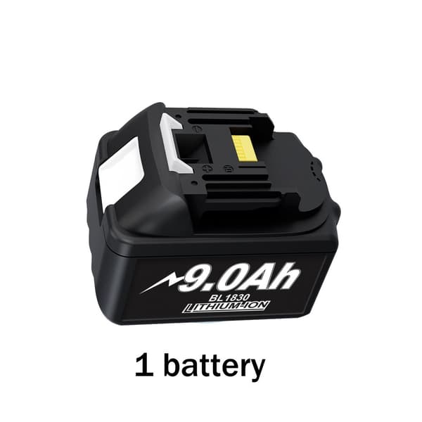 18V-batteri, 9,0Ah kapacitet, smart teknik,1 batteri 9.0Ah