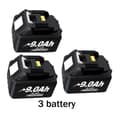 Miniatyrbild 2 av 2: 18V-batteri, 9,0Ah kapacitet, smart teknik,3 batteri 9.0Ah