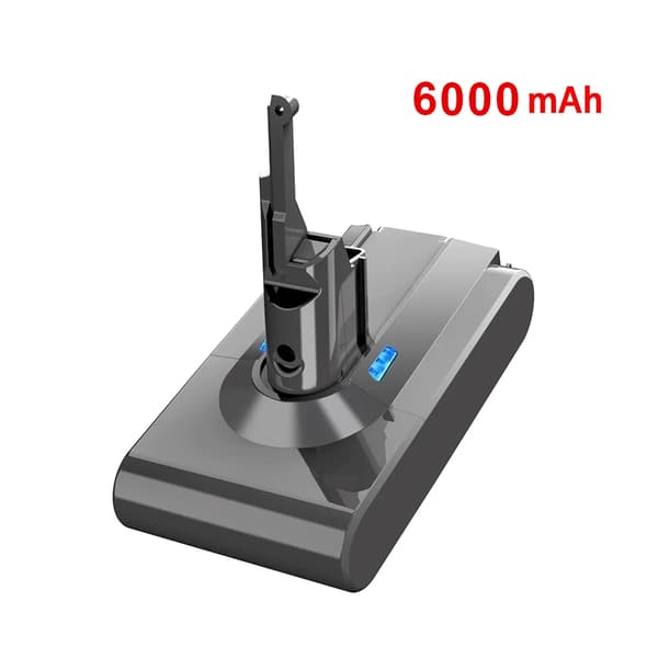 Ersättning för V8 SV10, 6000mAh kapacitet, intelligenta skyddsfunktioner,1 st 6000mAh