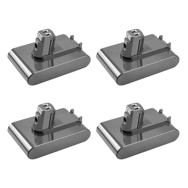 Uppladdningsbart Li-Ion-batteri, 3000mAh kapacitet, kompatibelt med typ B-modeller,4 PACK