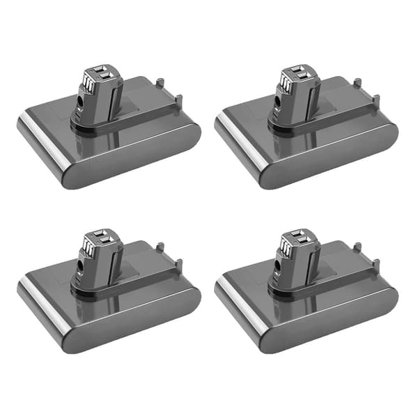 Uppladdningsbart Li-Ion-batteri, 3000mAh kapacitet, kompatibelt med typ B-modeller,4 PACK