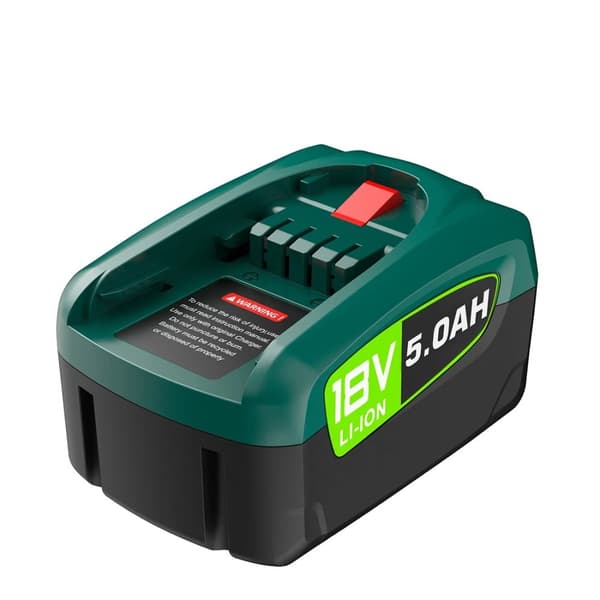 Ersättningsbatteri, 18V spänning, 5,0Ah kapacitet,2st 5000mAh