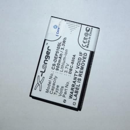 CoreParts batteri Tiptel 6021, 6050, 6120, 6121, 6, MOBX-BAT-DEP510SL
