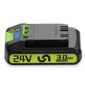 Miniatyrbillede 2 af 2: 24V Lithium-Ion Erstatningsbatteri, 3000mAh Kapacitet, Kompatibel med Greenworks og Bissell Værktøj,24V 3.0AH 1pcs