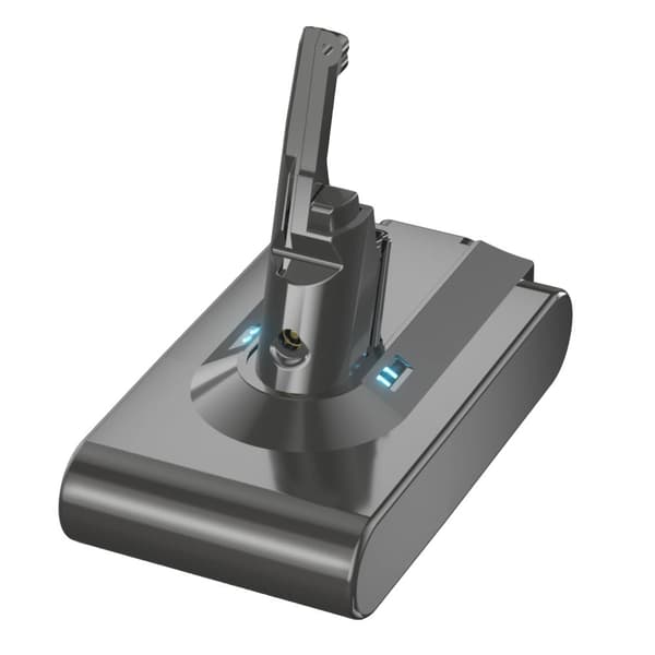 Erstatningsbatteri til V6 V7 V8 V10, 6000mAh kapacitet, 21,6V spænding,1 stk 6.0Ah v8