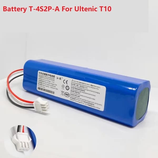 Li-Ion Robotstøvsuger Batteri, 5200mAh Kapacitet, CE Certificeret,5200mAh