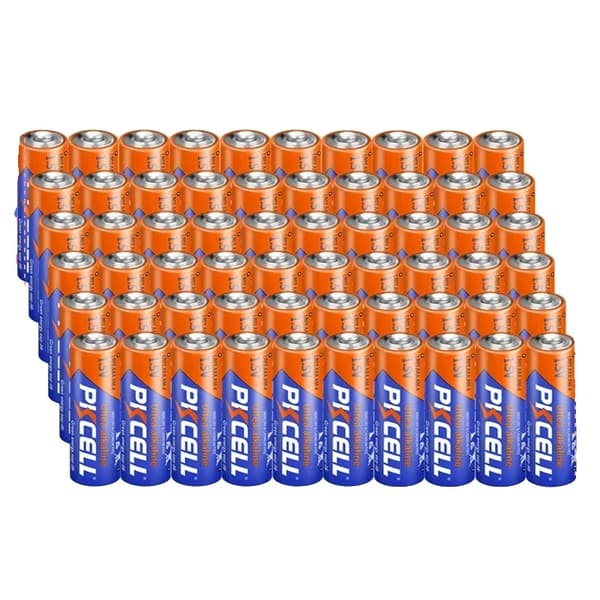 PKCELL AAA Alkaline Batteri, 1,5V Strøm, 140min Kapacitet,1,5v