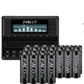Miniatyrbillede 1 af 2: PALO Genopladelige AA-batterier, 3000mAh kapacitet, oplader inkluderet,28 AA 1 oplader