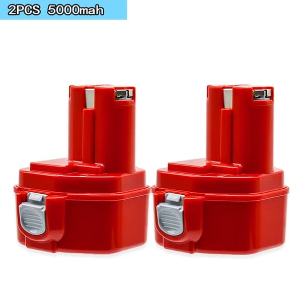 PA12 Vaihtobatteri, Korkea Kapasiteetti 5000mAh, Ladattava 12V,2 kpl 5000mAh