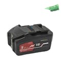 Miniatyrbillede 1 af 2: 18V batteri, 5000mAh kapacitet, integreret beskyttelsessystem,5AH Pro 25r