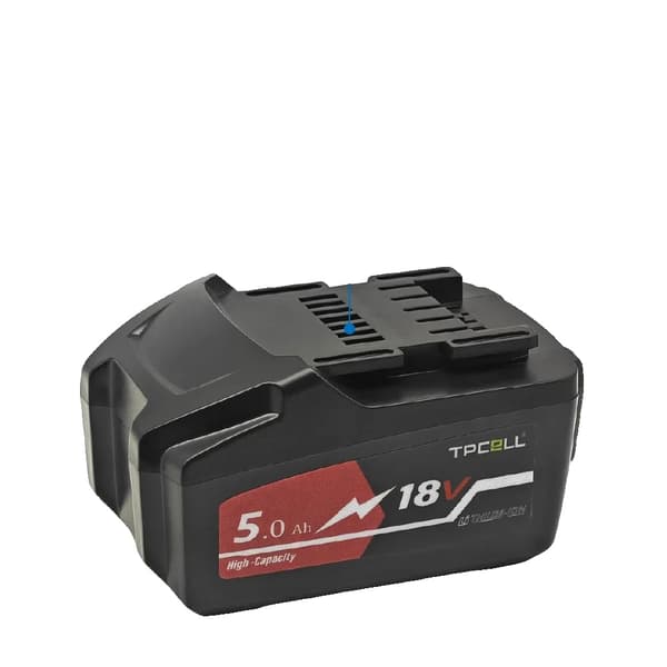 18V batteri, 5000mAh kapacitet, integreret beskyttelsessystem,5Ah batteri
