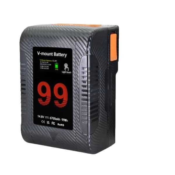 V-Mount Batteri, 6700mAh Kapacitet, CE Certificeret,6700mAh
