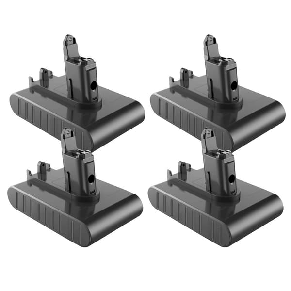 Ersättningsbatteri för DC31B, 22,2V spänning, 4000mAh kapacitet,4 st