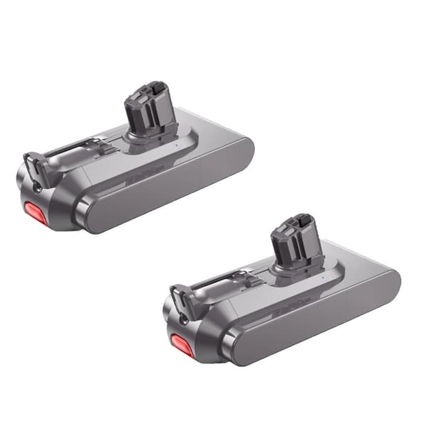 Erstatningsbatteri til V11, 25,2V spænding, 6000mAh kapacitet,2STK 6.0
