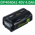 Miniatyrbillede 2 af 2: Ryobi 40V Batteri, Høj Kapacitet 6000mAh, Kompatibel med Flere Modeller,4000mAh