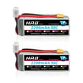 Pikkukuva 2 / 2: LiPo-akku, 11.1V, 2200mAh kapasiteetti, 30C purkausnopeus,3S 2200mAh XT60 2kpl