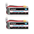 Pikkukuva 1 / 2: LiPo-akku, 11.1V, 2200mAh kapasiteetti, 30C purkausnopeus,3S 2200mAh XT60 2kpl