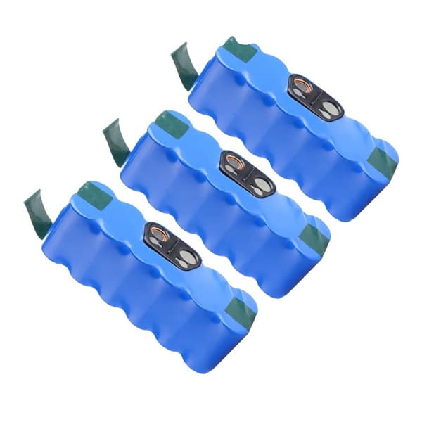iRobot Roomba Batteri, 5000mAh Kapacitet, Li-Ion Teknologi,3 pakke