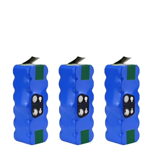 iRobot Roomba Erstatningsbatteri, 5000mAh Kapacitet, 14.4V Spænding,3Pak 5000mAh