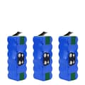 Miniatyrbillede 1 af 2: iRobot Roomba Erstatningsbatteri, 5000mAh Kapacitet, 14.4V Spænding,3Pak 5000mAh