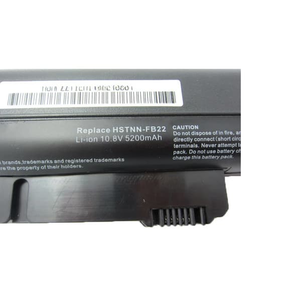HP EliteBook Laptop Batteri, 5200mAh Strømkapacitet, 10.8V Spænding, 6 Celler Design