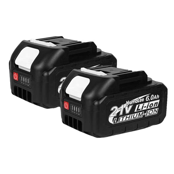 Li-ion batteripakke, 21V 6.0Ah kapacitet, inkluderer oplader A,2x6.0Ah Oplader A, EU