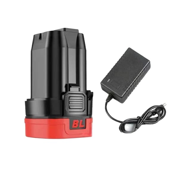 Borstlös litiumbatteri, 6000mAh kapacitet, kompatibel med Dongke JAVN-utrustning,1 Batteri 1 Laddare
