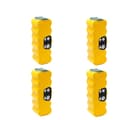 Pikkukuva 1 / 2: iRobot Roomba Akun, 5000mAh Kapasiteetti, Yhteensopiva 500-900 Sarjan kanssa,4Pakki 5000mAh