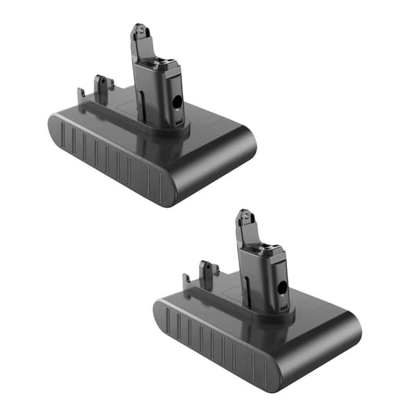 Uppladdningsbart batteri, 4000mAh kapacitet, kompatibelt med flera modeller,2 st 4,0 Ah