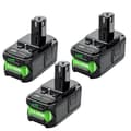 Miniatyrbillede 1 af 2: Ryobi P108 Batteri, 9000mAh Kapacitet, 18V Li-ion,18V, 3 Batteri