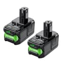 Miniatyrbild 1 av 2: Ryobi P108 Batteri, 9000mAh Kapacitet, 18V Li-ion,18V, 2 Batteri