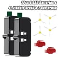 Miniatyrbillede 2 af 2: BATTOOL Batteri til iRobot Roomba, 6800mAh kapacitet, 14.4V spænding,14,4V, 2 stk 6800Ah og 6 sæt