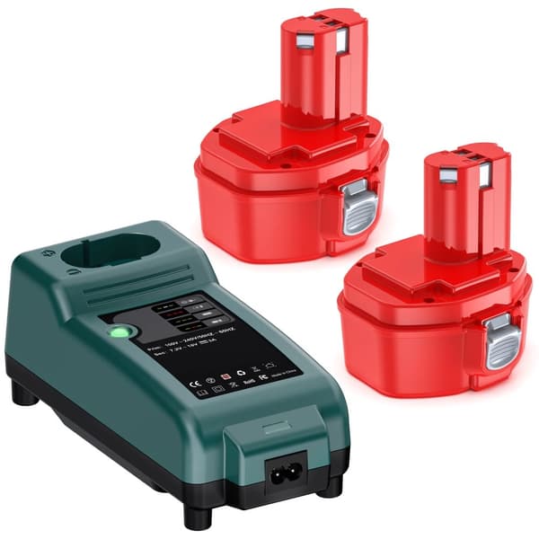 14.4V uppladdningsbart batteri, 5000mAh kapacitet, NI-MH teknik,2X5000mAH1Xchaeger