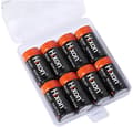 Pikkukuva 1 / 2: RCR123A Ladattava Akka, 700mAh Kapasiteetti, Älykkäät Suojatoiminnot,J090A 8PC, 3,7V