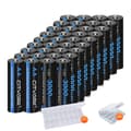 Pikkukuva 1 / 2: Ladattavat AA-paristot, 3000mAh kapasiteetti, NI-MH teknologia,36kpl AA -akku