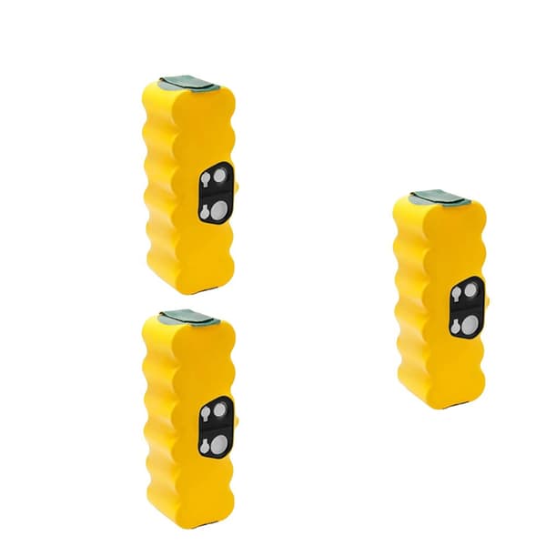 iRobot Roomba Batteri, 5000mAh kapacitet, kompatibel med 500-900 serien,3Pak 5000mAh